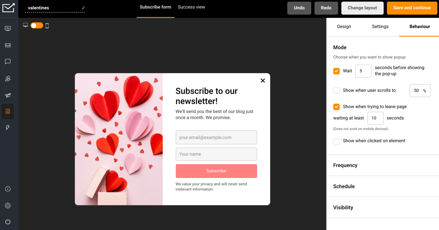 20 Newsletter Popup Design Examples That Inspire Sender