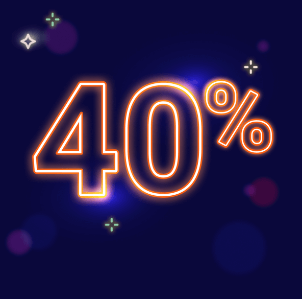 40% Christmas Discount