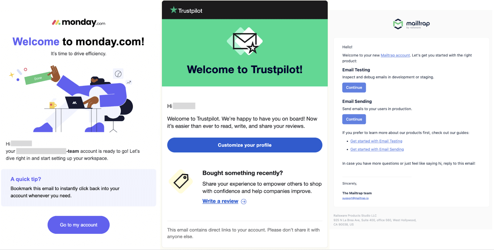 welcome-email-examples