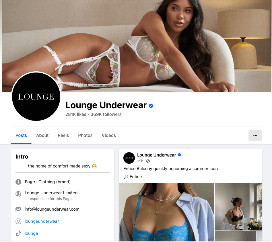 Lounge-Underwear-Omnichannel-marketing-Facebook