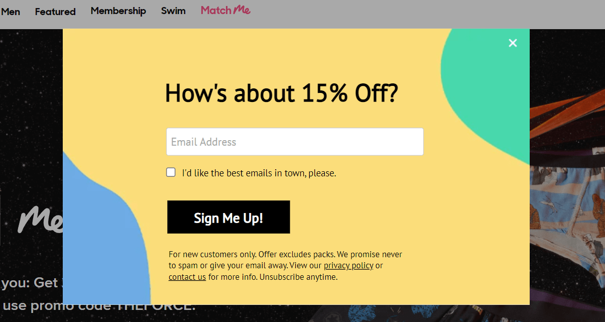 40+ Newsletter Popup Design Examples That Inspire | Sender