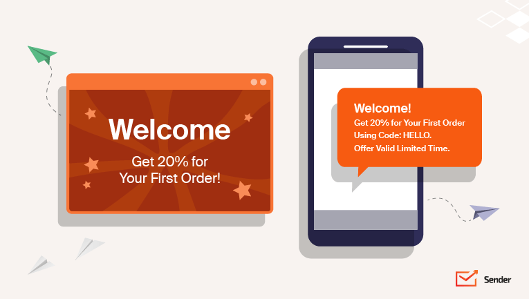 Never miss it: how to send a welcome message to a client