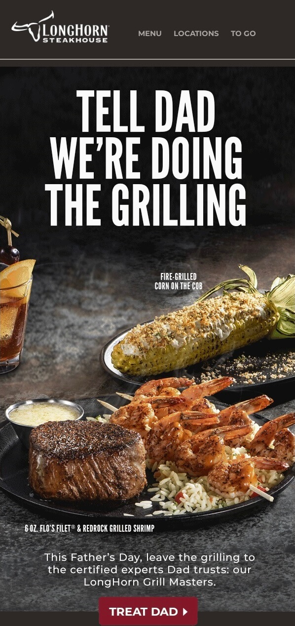 Fathers_Day_email_example_LonghornSteakhouse