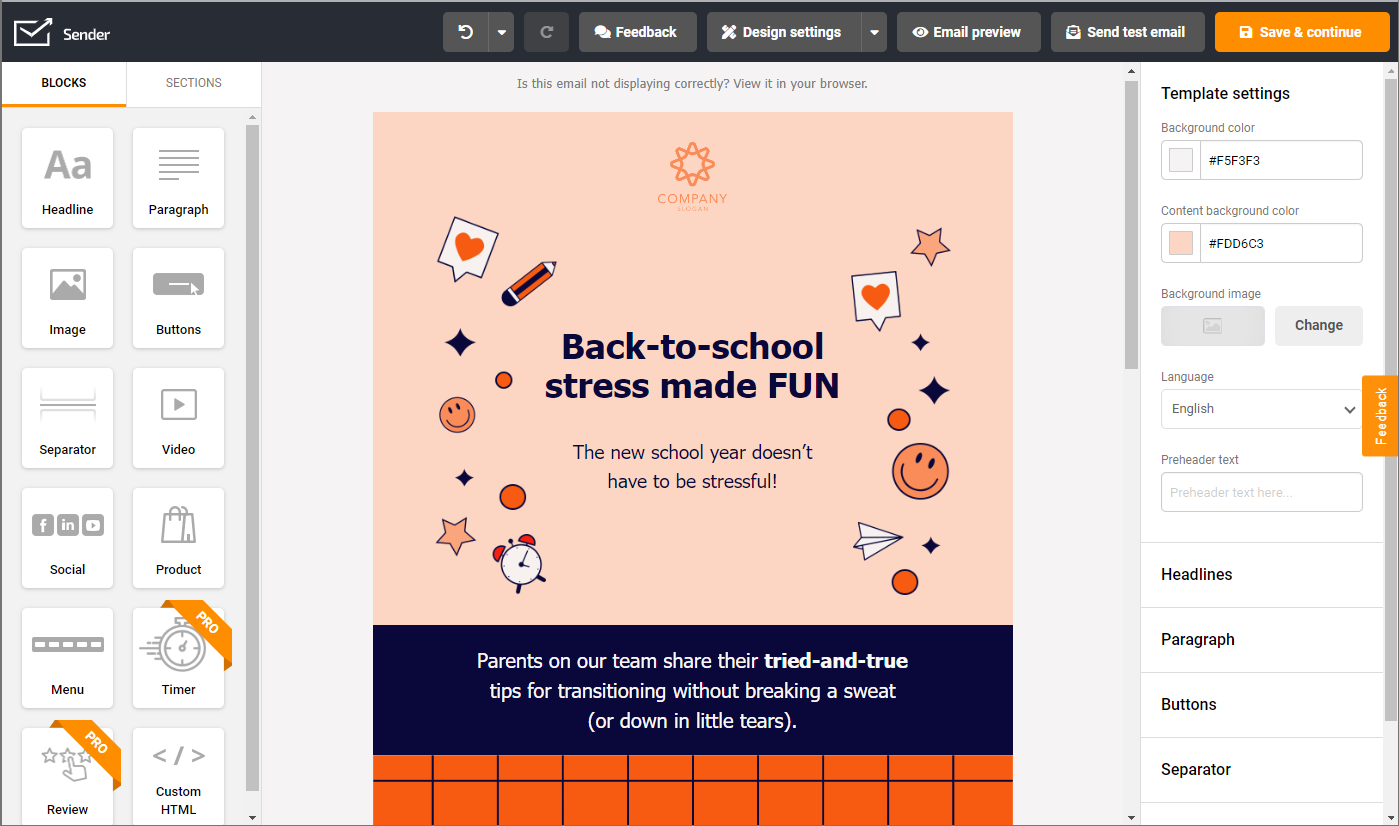 Back-to-school-Sender-template-builder