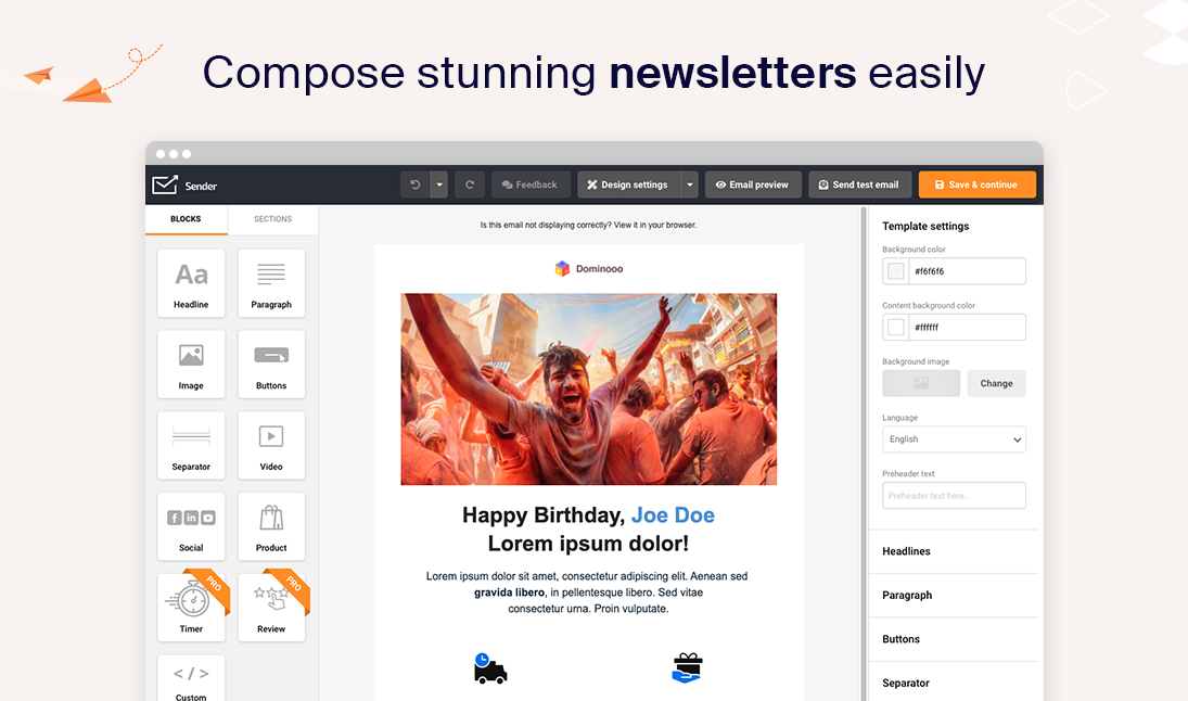 15 Free Email Template Builders (HTML + Drag-and-Drop Editor)