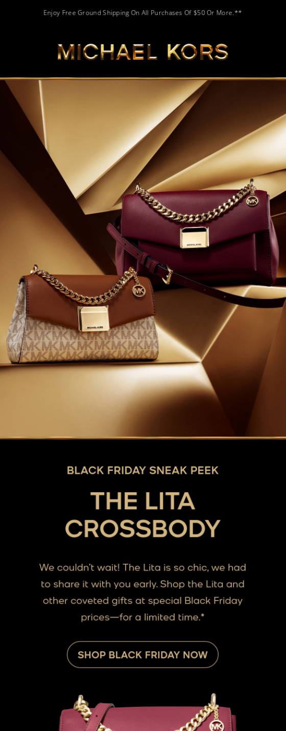 Michael Kors: Shop early Black Friday deals for up to 60% off
