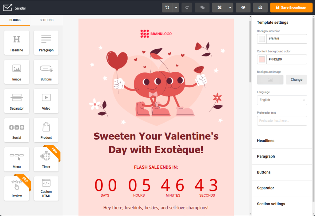 Sender-Valentines-Day-email-template-builder-with-countdown-timer