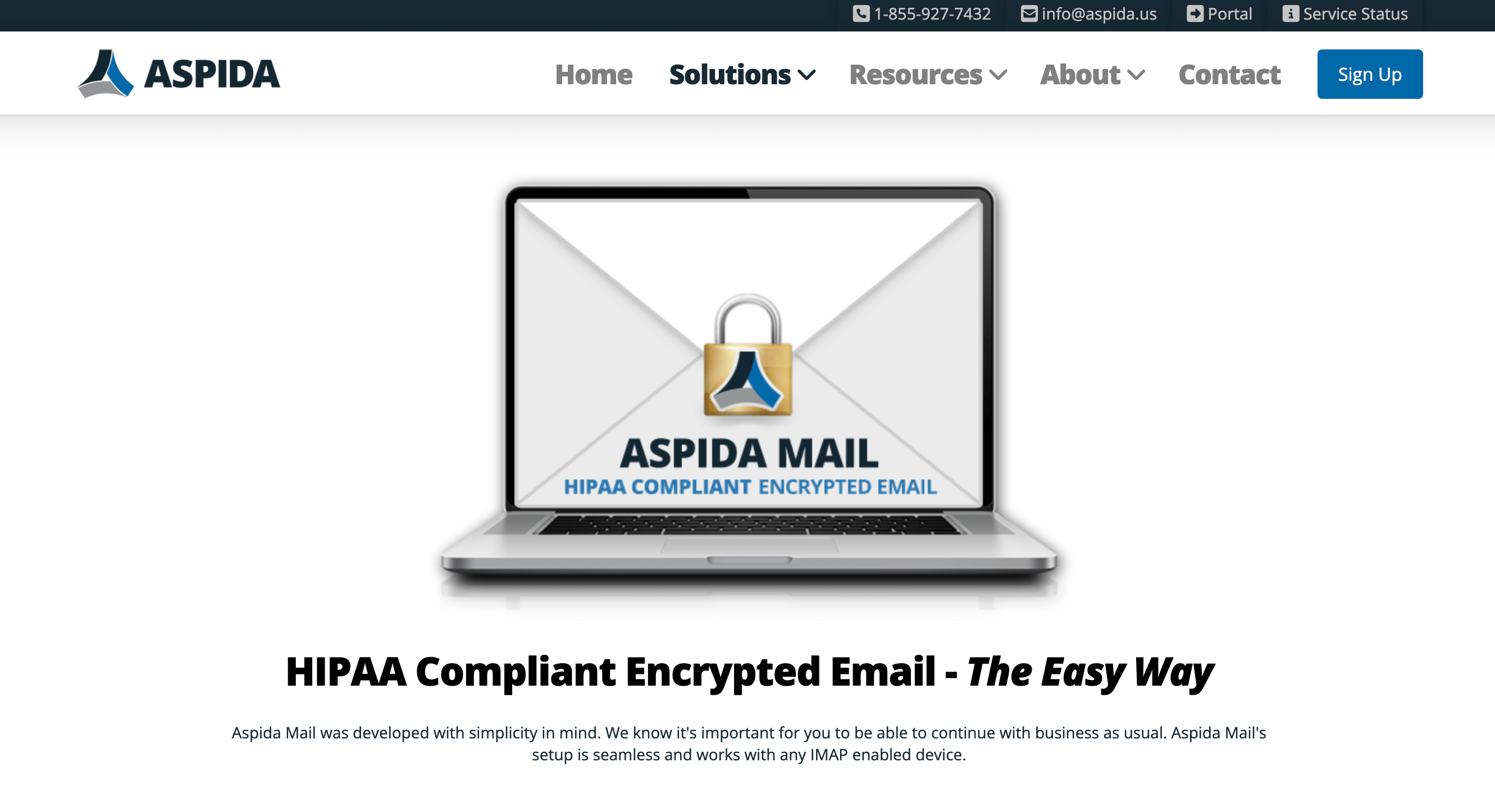 Aspida-hipaa-compliant-email-service-provider