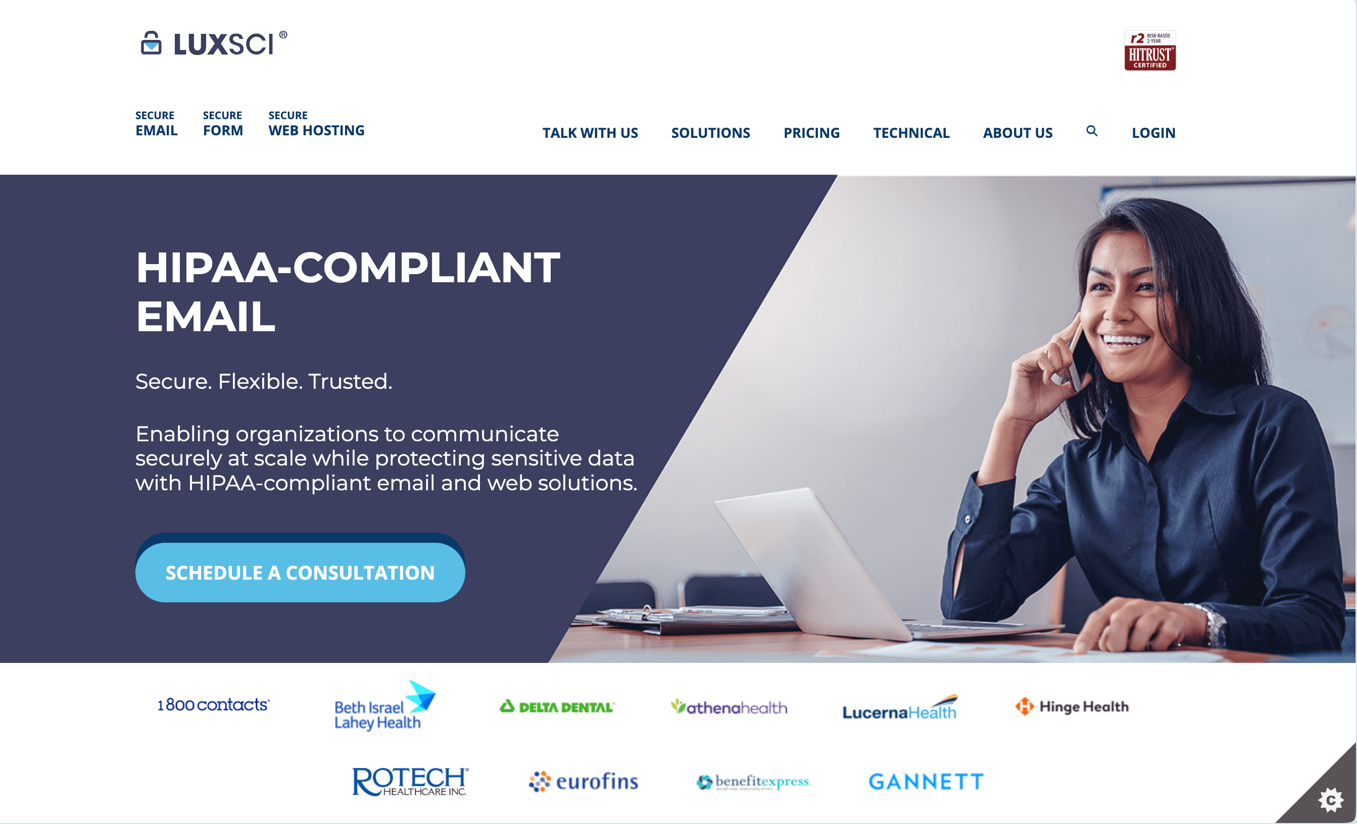 luxsci-hipaa-compliant-email-service-provider