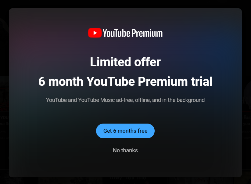 youtube-free-trial-popup