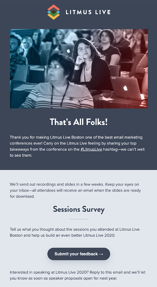 Litmus-event-survey-email-example