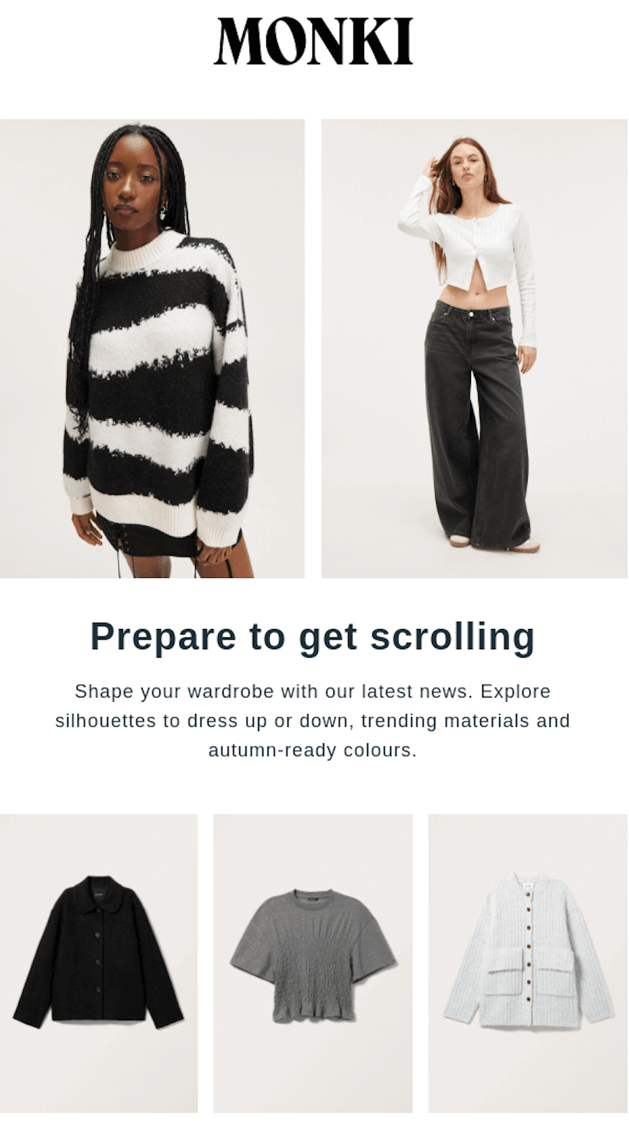 Monki-email-marketing-example